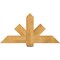 Ekena Millwork Kennewick Rough Sawn Timber Gable Bracket, Western Red Cedar, 48"W x 24"H x 2"D x 6"F, 12/12 Pitch GBW048X24X0206KEN00RWR - alternate 1